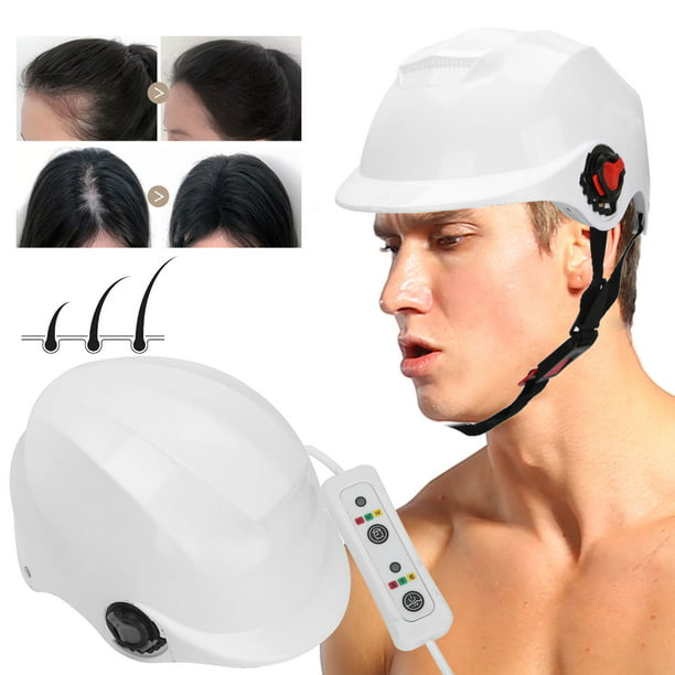 Tebru 118pcs Lamp Beads Hair Loss Treatment Device Red Light Therapy Hair  Growth Helmet White,Light Therapy Hair Growth Helmet,Hair Growth Machine -  