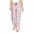 thumbnail image 2 of Goofa Easter Cute Rabbit Printed Soft Pajama Pants for Women, Wide Leg Comfy Casual Lounge Yoga Pants-XX-Large, 2 of 9