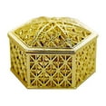 thumbnail image 6 of BalsaCircle 12 Gold 3" Mini Hexagon Treasure Boxes Favor Holders, 6 of 8