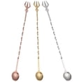 thumbnail image 3 of FOMIYES 3Pcs Wine Stirring Stick For Cocktails 304 Stainless Steel Dual Head Spiral Pattern, 3 of 8