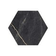 thumbnail image 3 of The Tile Life Oscuro 8" x 9" Gold Hexagon Matte Porcelain Floor and Wall Tile 24-Piece, 3 of 15