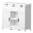 White, variant on Leumius Storage Cabinets,Wooden Floor Cabinet with Drawers & Shelves, Accent Cabinet for Living Room, Bedroom, Bathroom Home Decor, Black