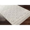 thumbnail image 3 of Livabliss Sunderland Trellis Indoor Area Rug, Light Gray ,5'3" Round, 3 of 7