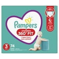 Pampers Cruisers 360 Fit Diapers Size 3, 74 Count