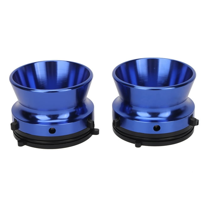 Adaptateurs de Moyeu NAB, Installation Facile Bleu Poli 10 Pouces Structure Robuste Verrouillable 1 Paire pour Haut-Parleur