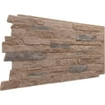 thumbnail image 6 of Ekena Millwork 49"W x 25 1/2"H x 1 1/4"D Acadia Ledge Stacked Stone, EverStone Faux Stone Siding Panel, Orchard Cliff, 6 of 9