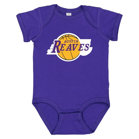 Austin Reaves Lakers Logo Dunk Baby 1 Piece