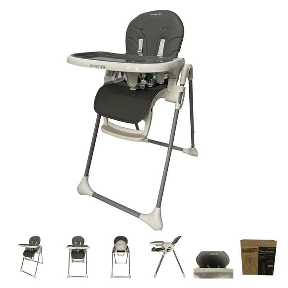 Premium boobeyeh Chaise Haute pour Bébé / Siège Sûr et Élégant pour Nourrisson et Tout-Petit