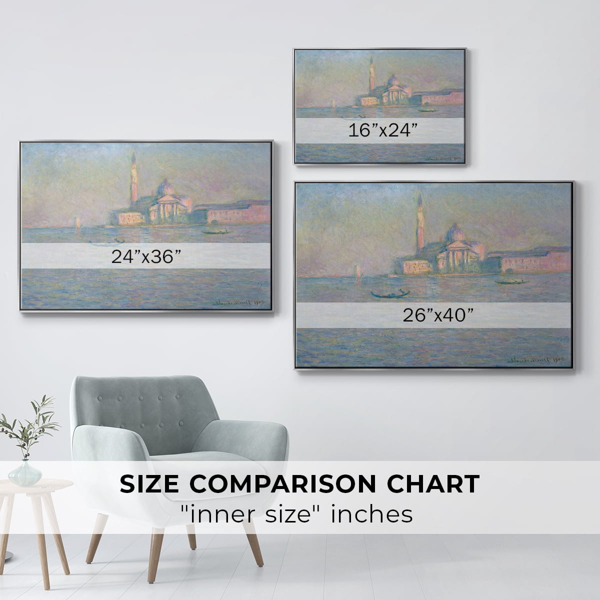 Vintage Nautical Print-XCVII By Wexford Home Framed in Silver Wood Gallery Wrapped Canvas 27 in. x 41 in.