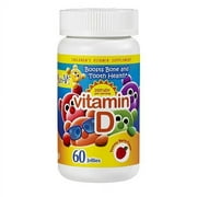 Yum V's Vitamin D 1000 IU Jellies, 60 Ct