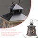thumbnail image 5 of Portavelas de Mano Billuyoard Farol Colgante Decorativo de Metal Marco de Madera Rústica Blanco, 5 of 6