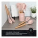 thumbnail image 4 of Juego de Utensilios de Cocina Silicona y Madera Accesorios para Cocinar, 12 pzas (Rosa), 4 of 7