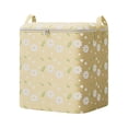 thumbnail image 6 of Hvmvliv 1Pc Clothes Organizer Oversized Clothes Storage Bag with Sturdy Zipper Wardrobe Organization Bins Space Saving Storage Bag Beige, 6 of 6