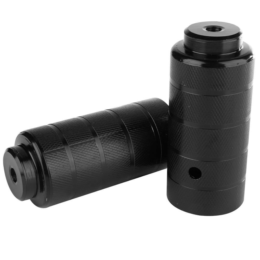 Rdeghly 1 Pair Bicycle Foot Stand Pegs Steel Bike Accessory BMX Axle