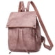thumbnail image 1 of Mochila de cuero para mujer, mochila de viaje de diseñador, bolso de hombro de moda de PU con borla, 1 of 5