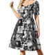 thumbnail image 1 of ¡Versión DD personalizada 2! Vestido de manga corta, vestido de fiesta, falda de verano, vestidos de mujer, vestido de lujo., 1 of 7