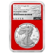 2026-W Proof $1 American Silver Eagle NGC PF69UC ALS Label Red Core