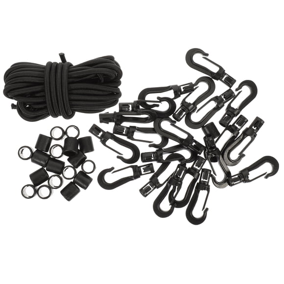 Miangastore Crochet en Corde Élastique Matériau de Qualité Supérieure 1 Ensemble 196.50x0.16x0.16 Po