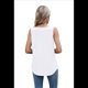 thumbnail image 4 of Camisetas Sin Mangas Holgadas para Mujer Blancas S, 4 of 10
