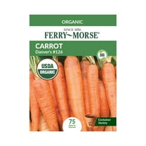 Ferry-Morse Organic 575MG Carrot Danver's #126 Annual Vegetable Seeds, Full Sun