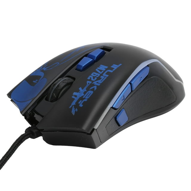 Ratón para juegos de PC ratón para juegos de escritorio USB de 8 teclas con efectos de iluminación geniales para computadora portátil para jugadores de juegos para computadora