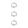 thumbnail image 3 of Wosthever Anillo de Pizza de acero inoxidable espejo pulido reemplazo restaurante hornear pastel molde herramienta de moldeo accesorios 8cm Type1 NO1, 3 of 6