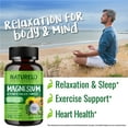 thumbnail image 5 of NATURELO Magnesium Glycinate Chelate Complex - 200 mg Magnesium with Organic Vegetables to Support Sleep, Calm, Muscle Cramp & Stress Relief - Gluten Free, Non GMO - 240 Capsules, 5 of 9