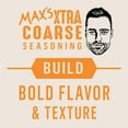 thumbnail image 5 of McCormick GRILL MATES Gluten Free Max's XTRA Coarse Seasoning - Build, 5.93 oz Bottle, 5 of 16