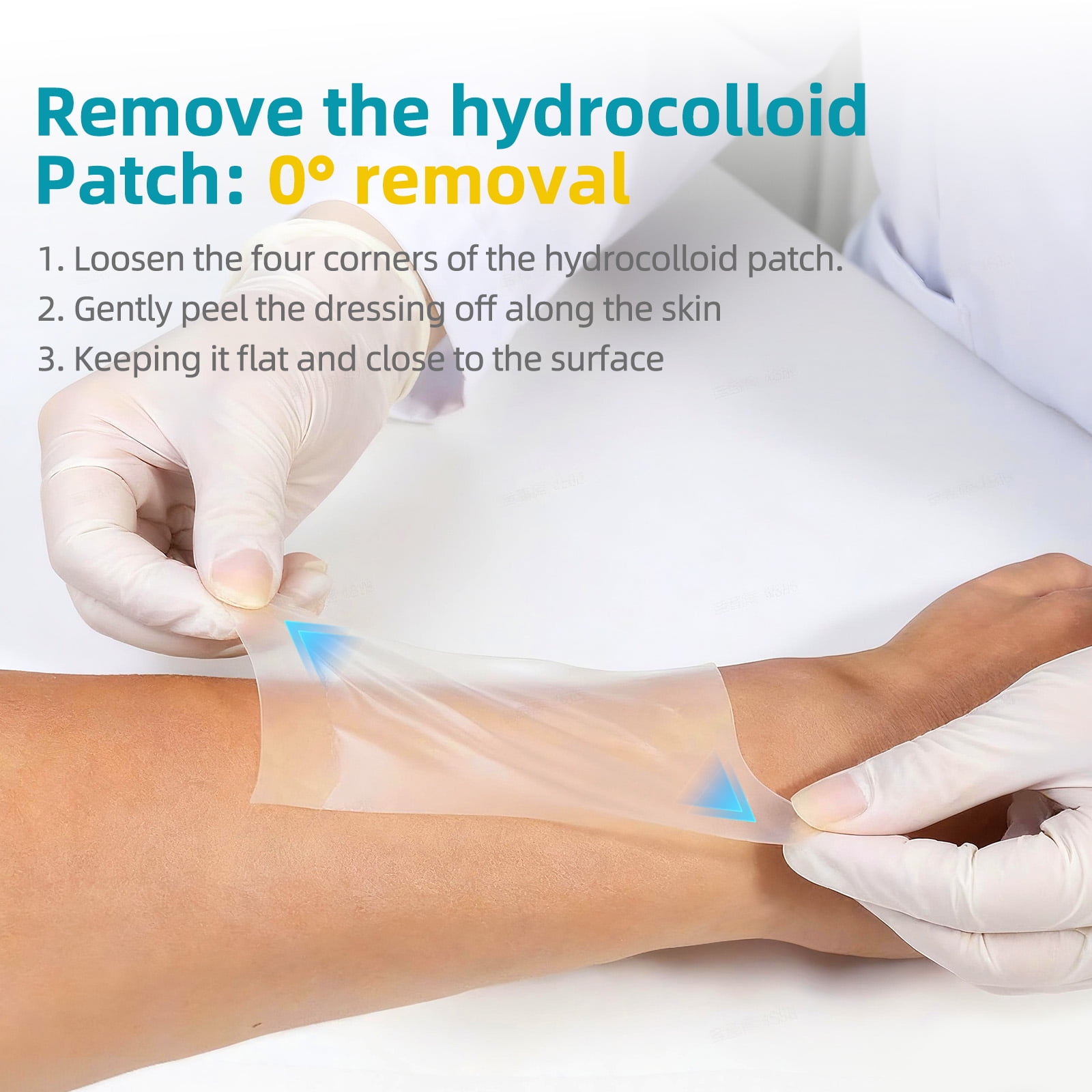 Dimora Hydrocolloid Roll 2" × 16',Medical Grade Hydrocolloid Bandages for Wound Care, Burn, Blister, Acne Care, Cut-to-Size, Ultra Absorbent, Waterproof, First Aid Kit Essential