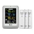 thumbnail image 1 of Weather Stations Indoor Outdoor Thermometer Wireless, 4.5 Inch Display Digital Hygrometer Thermometer Temperature Humidity Monitor with 330ft Range S, 1 of 6