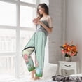 thumbnail image 6 of Picia White Bunny Bottom And Easter Eggs Womens Soft Woven Cotton Elastic Waistband Sleep Pajama Pant Lounge Sleep Pant With Pockets And Drawstring-X-Large, 6 of 9
