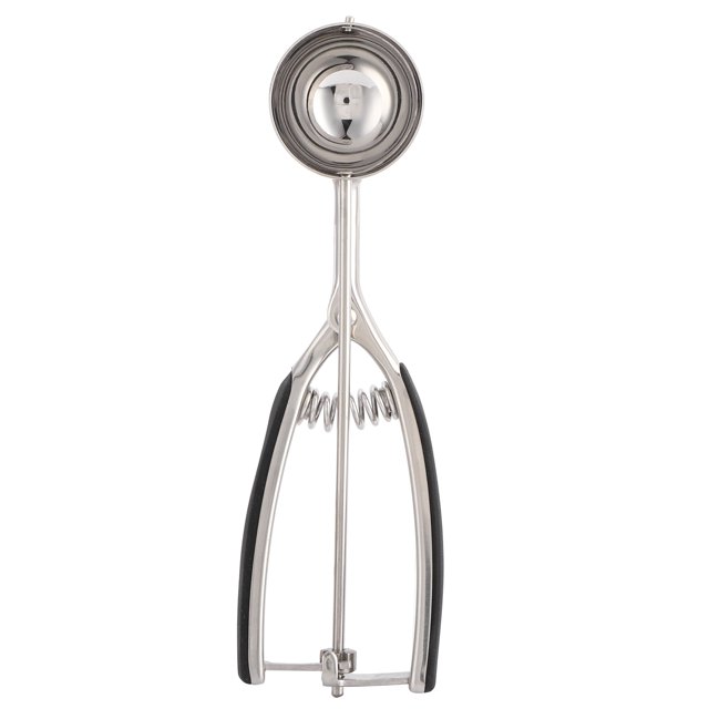 Cuchara para helado y sacabolas de melón de acero inoxidable, 50 mm, herramienta de cocina para postres de frutas.