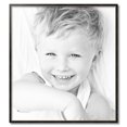 thumbnail image 2 of ArtToFrames 31" x 34" Black Square with Gold Beads Picture Frame, 31x34 inch Black Wood Poster Frame (WOM-5021), 2 of 7