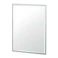 thumbnail image 2 of Gatco Flush Mount EZ Hanging 25" Framed Rectangular Mirror, Satin Nickel, 2 of 4
