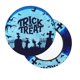thumbnail image 2 of Disketp Halloween Trick Or Treat Funda Redonda para Taburete, Funda de Cojín para Silla de Bar Suave y Elástica-12 inch, 2 of 7
