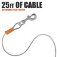 thumbnail image 5 of BV Pet Large Tie Out Cable for Dog up to 90 pound, 25 Feet, 5 of 8
