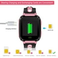 thumbnail image 5 of FNNMNNR Kids Smart Watch Waterproof Phone Smartwatch for Children Anti-Lost GPS Tracker Phone Watch with 1.44 inch Touch Screen SOS Canera Timer Game Birthday Gift for Boys and Girls, 5 of 10