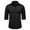 Black, variant on Tops Men Long Sleeve Solid Color Blouse Button Down Loose Blouse Lapel T-Shirts Simple Classic Tee Fall Casual Handsome Shacket Top Business Commute Outfits Shirts M-4XL