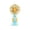 A, variant on YIJIA 5.9 Inch Two-Tone Rechargeable Mini Handheld Fan With Detachable Matching Stand Base, Dual Function Portable Cooling Fan For Office Study Outdoor Commute, 1 Pack
