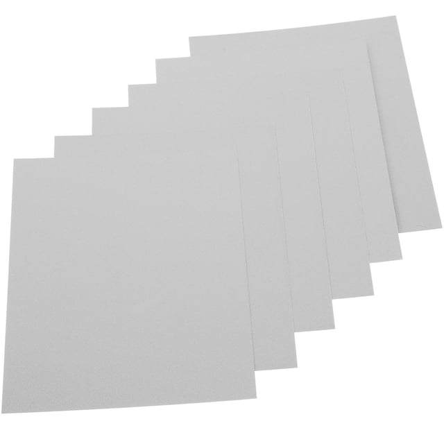 ADDHAT 6Ud Placas Sublimación En Aluminio Plata Para Foto Y Señalización Con Acabado Fino Y Duradero