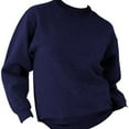 thumbnail image 3 of UCC 50/50 Mens Heavyweight Plain Set-In Sweatshirt Top, 3 of 3