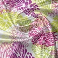 thumbnail image 5 of Ambesonne Floral Valance Pack of 2, Romance in Springtime, 54"X18", Magenta Violet Green, 5 of 5