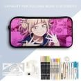 thumbnail image 4 of My Hero Academia Himiko Toga Backpack With Lunch Bag Pencil Case Schoolbag Lunchbag Daypack Lunch Box Pen Bag Satchel Bookbag 3pcs Set, 4 of 9
