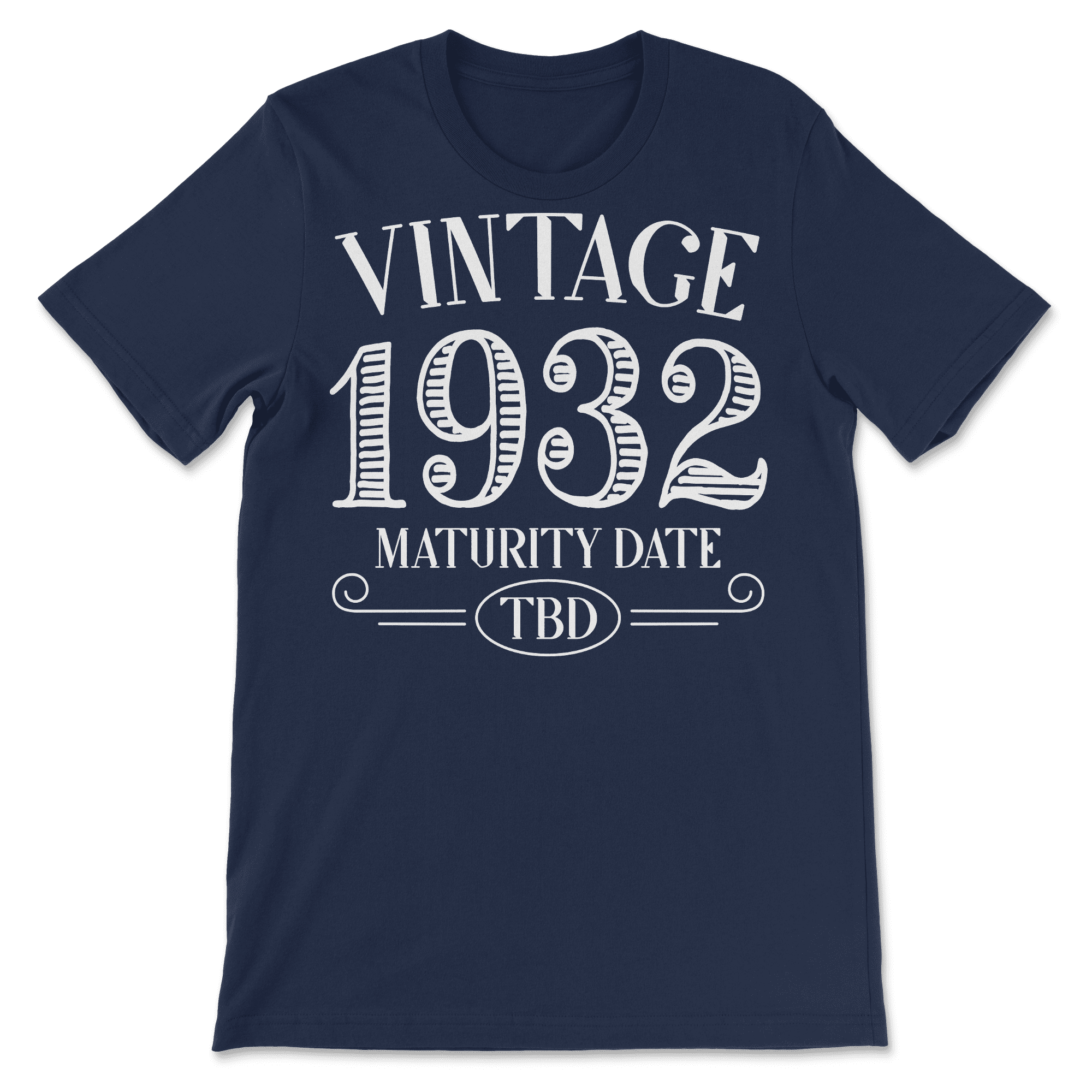 Born 1932 Shirt Vintage Maturity Date To Be Determined