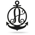 thumbnail image 5 of RealSteel Anchor Initial Monogram – Nautical Metal Wall Art (H-36), 5 of 11