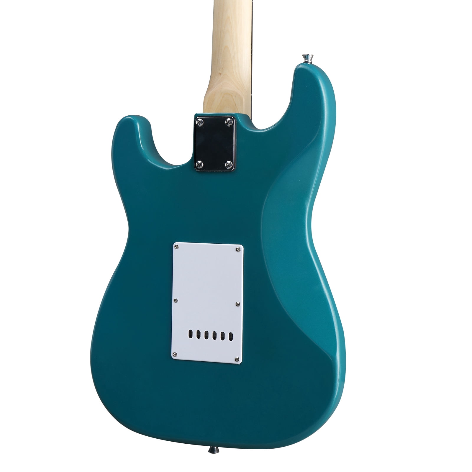KST Stylish H-S-S Pickup Electric Guitar Kit with 5W AMP Bag Guitar Strap Strings Lake Blue