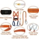 thumbnail image 3 of Cinturón de seguridad de protección contra caídas, kits de seguridad de detención de caídas de 5 puntos, arnés de escalada de protección contra caídas ajustable ergonómico, seguridad de protección con, 3 of 5