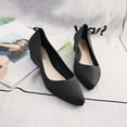 thumbnail image 4 of Clearance! Women Flat Shoes Comfortable Slip on Pointed Toe Ballet Flats, 4 of 9