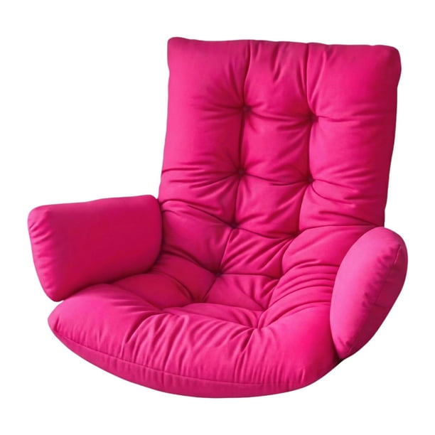 Cojines para muebles de jardín, cojines para mecedoras de exterior, salón, Rosa