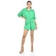 thumbnail image 4 of Vestido camisero con fruncido Roman Fashion /Juvenil, 1105 (Verde) verde G, 4 of 4